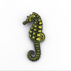 Seahorse Enamel Pin